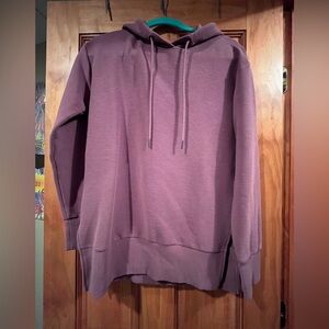 Maurices Women's Mauve Ribbed Sweatshirt